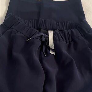 Lululemon Athletica navy  Drawstring Pants
Crop style